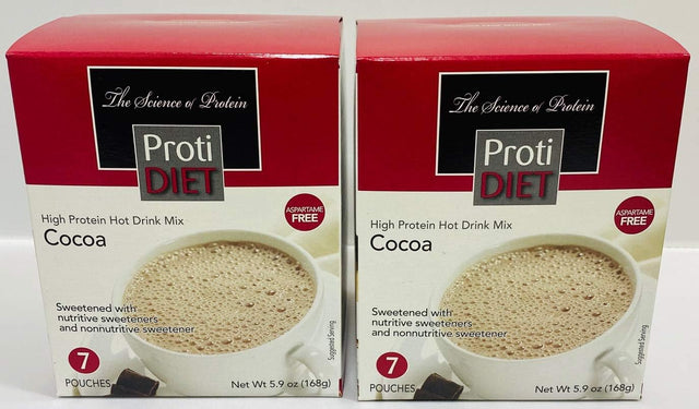 Hot Cocoa Hot Drink Nutritional Protein Supplement | Low Calorie, Low Carbs, Low Trans Fat - Great for Dieting and Post Workout_Ab