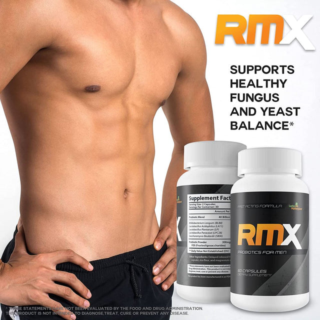 RMX Pro - Premium Male Formula with Both Probiotics & Prebiotics to Help Support Male Health - Our Best Probiotics for Men - Mood Support - Gut Support - Immune Support