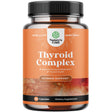 Herbal Adrenal and Thyroid Support Complex - Iodine Thyroid Supplement with L Tyrosine Bladderwrack Kelp Selenium and Ashwagandha - Mood Enhancer Energy Supplement for Thyroid Health - 120 Capsules