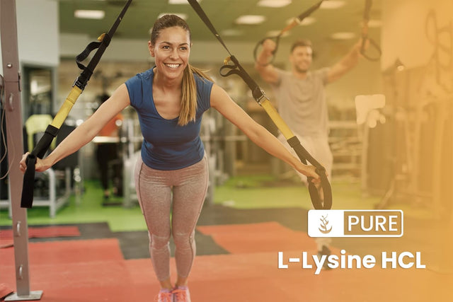 Pure Original Ingredients L-Lysine Hcl (1Lb) Alpha Amino Acid, Non-Gmo, Gluten-Free