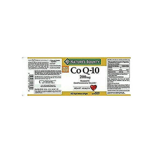 Nature'S Bounty Co Q-10 200Mg 45 Softgels (Pack of 2)