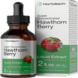 Hawthorn Berry Liquid Extract | 2 Oz | Vegetarian & Alcohol Free | by Horbaach