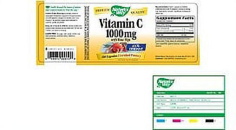 Nature'S Way Vitamin C 1000 Mg - with Rose Hips 100 Capsules