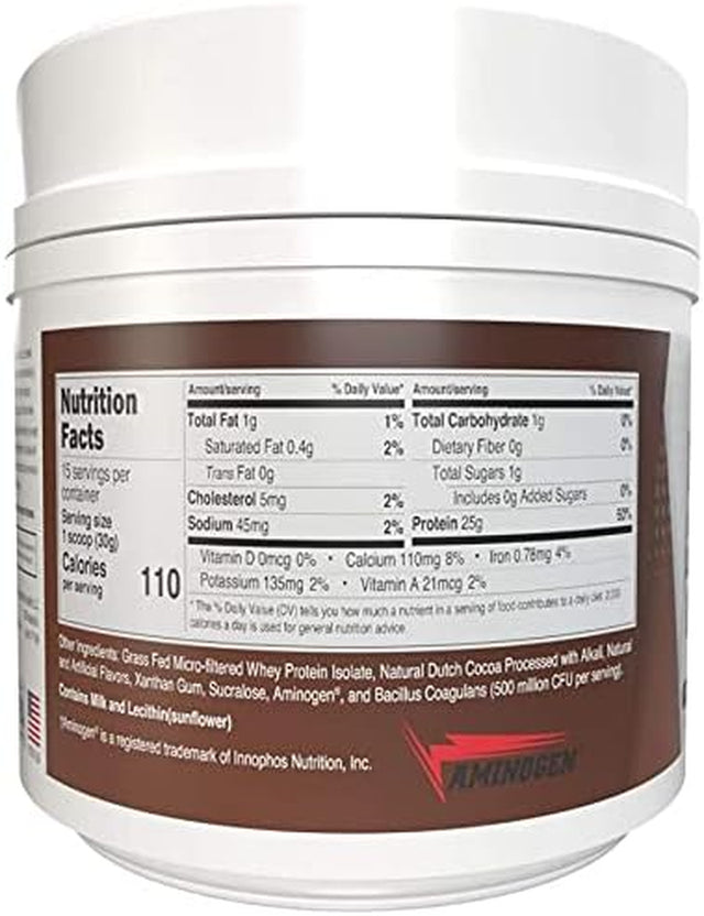 Bariatricpal Clean Whey Protein (25G) with Probiotics (15 Servings) (Chocolate)