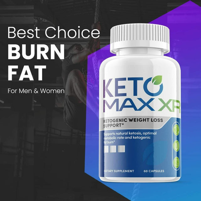 (5 Pack) Keto Max XR - Supplement for Weight Loss - Energy & Focus Boosting Dietary Supplements for Weight Management & Metabolism - Advanced Fat Burn Raspberry Ketones Pills - 300 Capsules