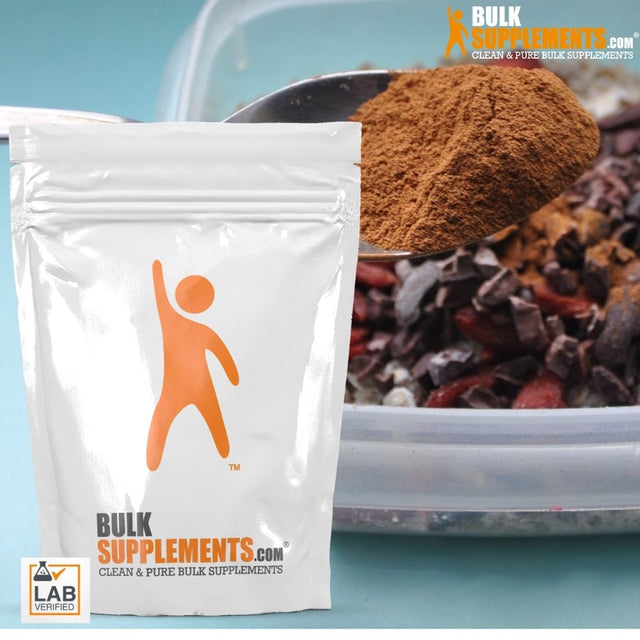 Bulksupplements.Com Cocoa Extract Powder - Polyphenols Powder - Brain Health Supplements - Flavanoids Supplements Sugar Free Cocoa Powder (500G)