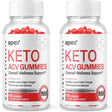 (2 Pack) Apex Keto ACV Gummies - Supplement for Weight Loss - Energy & Focus Boosting Dietary Supplements for Weight Management & Metabolism - Fat Burn - 120 Gummies