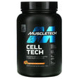 Muscletech Cell Tech, Research-Backed Creatine + Carb Musclebuilder, Tropical Citrus Punch, 3 Lbs (1.36 Kg)