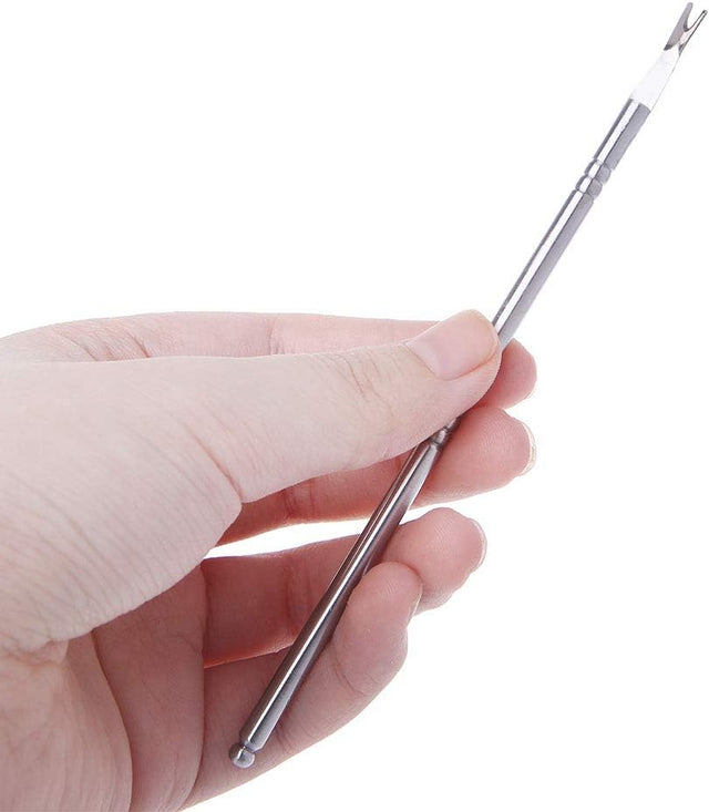 Stainless Steel Cuticle Pusher Dead Skin Remover Manicure Nail Art Pedicure Tool