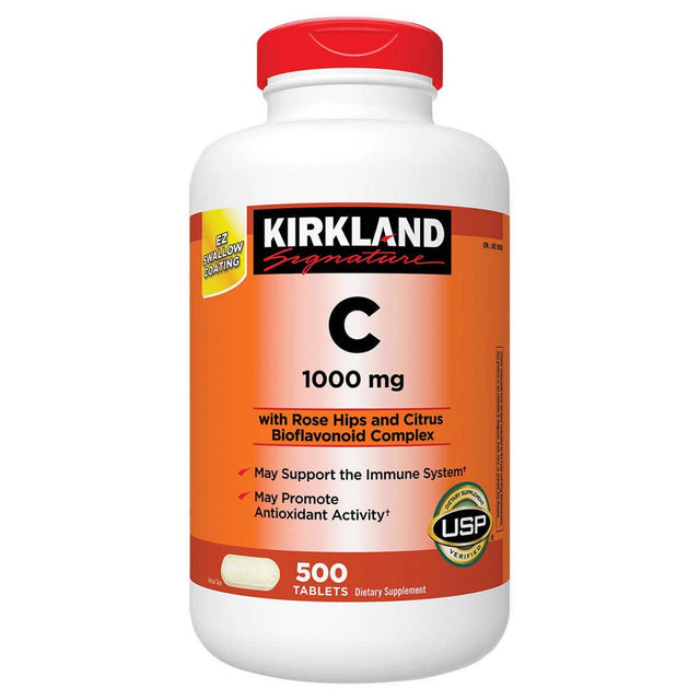 Kirkland Signature Vitamin C 1000 Mg., 500 Tablets