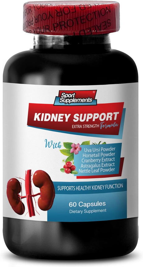 Antiaging Pills - Kidney Support - Birch Leaf, Kidney Support, Kidney Support Supplements, Kidney Cleanse, Herbal Kidney Cleanse, Cranberry Supplement, Astragalus, Astragalus Root 2 Bottles 120 Caps