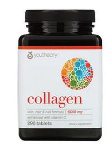 Youtheory, Collagen, 6,000 Mg, 290 Tablets (Pack of 1)