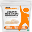 Bulksupplements.Com Lion'S Mane Mushroom Extract Powder, 1000Mg - Memory Boosting Supplement (100G - 100 Servings)