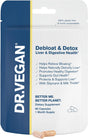 DR.VEGAN Debloat & Detox | Bloating, Digestion, Liver Support | Vitamins & Supplements | 60 Capsules - 30 Day Supply