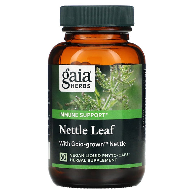 Gaia Herbs, Nettle Leaf, 60 Vegan Liquid Phyto-Caps