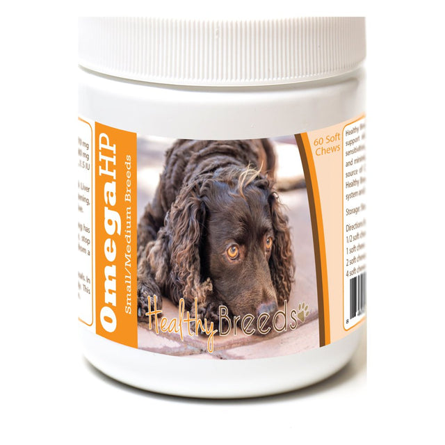 Healthy Breeds American Water Spaniel Omega HP Fatty Acid Skin and Coat Support Soft Chews