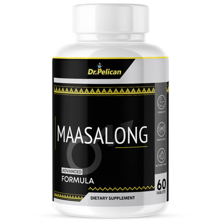 Maasalong- Male Virility/Stamina/Endurance/Strength- 60 Tablets- Dr. Pelican