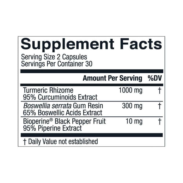 CURCUMIN+ - Turmeric Curcumin with Bioperine 95% Curcuminoids - Turmeric Curcumin Supplement for Brain, Heart & Joint Support - anti Inflammatory Supplement - Turmeric and Black Pepper - 60 Capsules