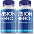 (2 Pack) Vision Hero - Revolutionary Advanced Vision Matrix Formula - Supports Healthy Vision - Dietary Supplement for Eyes Sight - 120 Capsules