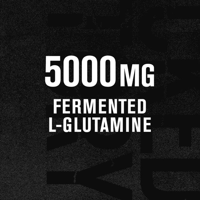 Jacked Factory L-Glutamine Powder 100 Servings - Vegan Fermented L Glutamine Supplement for Post Workout Muscle Recovery, Immunity, Digestive Health | No Artificial Filler - Unflavored