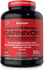 Musclemeds Carnivor Beef Protein Isolate Powder, Cookies & Cream, 56 Servings, 1680 Gram, 59.2 Ounce, 3.7 Pound