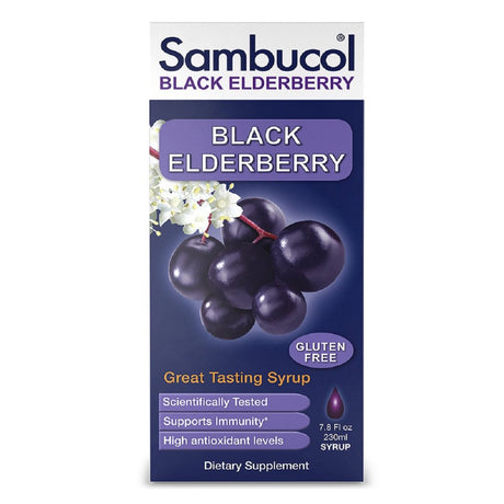 Sambucol Black Elderberry Original Immune Support Syrup - 7.8Z