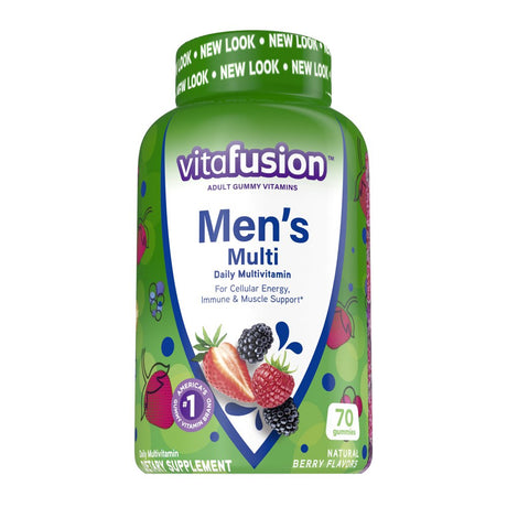 Vitafusion Men'S Daily Multivitamin Gummy 70 Each