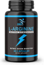 L-Arginine Capsules by SMS for Protein Building & Nitric Oxide Boosts | Beet Root Powder for Vascularity & Growth | 60 Veggie Capsules