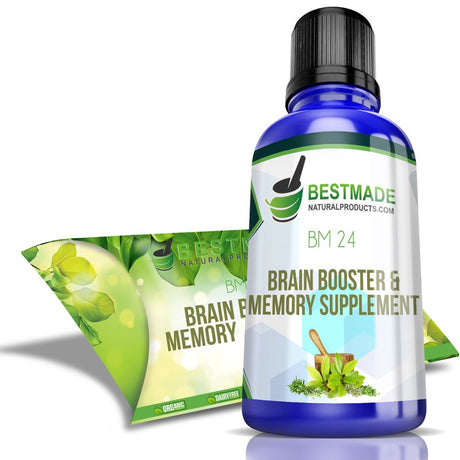 Naturally Boosts Brain Function - Improves Focus & Memory - Provides Clarity of Thought - Supports Learning a Perfect Supplement for Exam Time - Reduces Related Stress - Caffeine Free