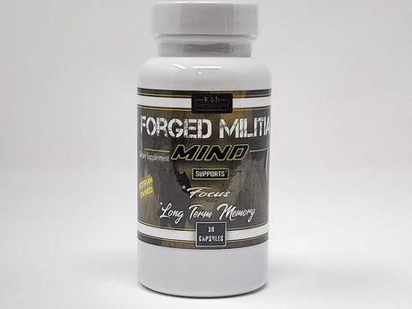 K&N Impressions Forged Militia Mind Nootropics That Support Memory and Focus - 30 Capsules