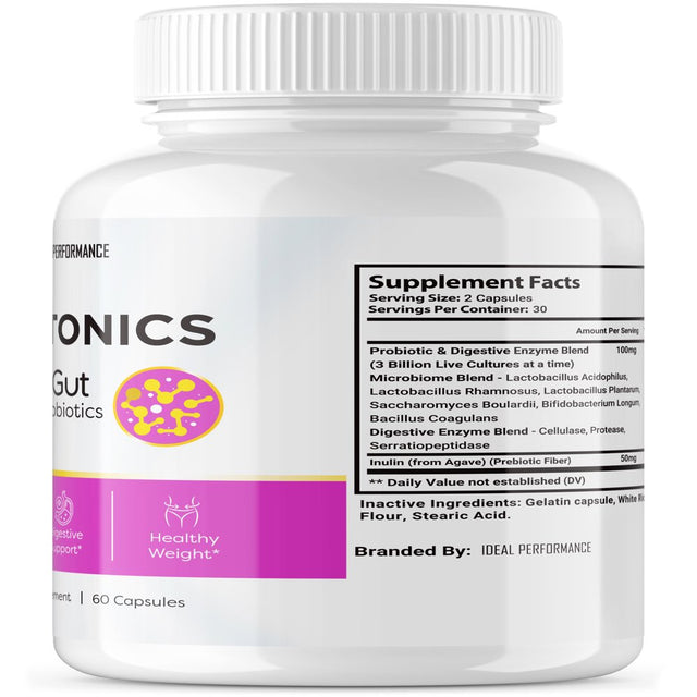 Neotonics Skin & Gut - Official - Neotonics Advanced Formula Skincare Supplement Reviews Neo Tonics Capsules Skin and Gut Health, 5 Pack