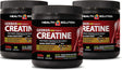 Bodybuilding Supplements Gainer - German CREATINE CREAPURE - Dietary Supplement - Creatine Powder Made in USA - 3 Cans 900 Grams (180 Servings)