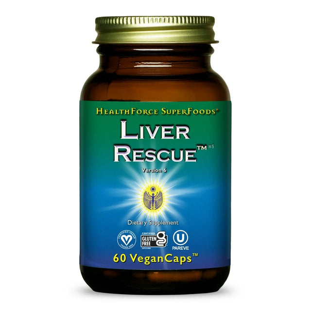 Healthforce Superfoods Liver Rescue, 60 Vegan Caps