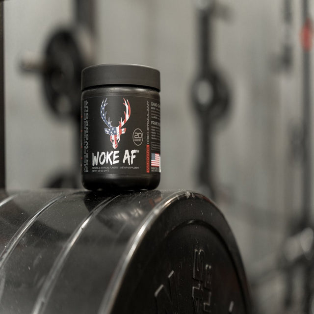 Bucked up Woke Af Pre-Workout Powder, Increase Energy, Rocket Pop, 333Mg Caffeine, 20 Servings