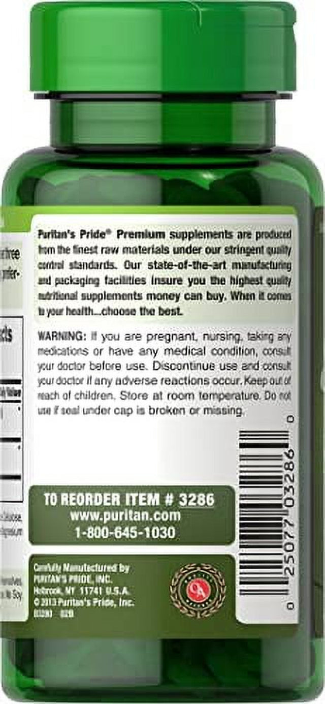 Puritan'S Pride Spirulina 500 Mg-100 Tablets