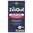 Vicks Zzzquil Night Pain Nighttime Sleep Aid Pain Reliever Geltabs, Over-The-Counter Medicine, 60 Ct