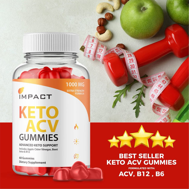 Impactketo Gummies Advanced Formula Impact Gummies plus - Impact Ketoacv Gummies Vegan Gummies Impact Advanced Gummies Max Strength Non GMO, Vitamin B, Beet Root, Pomegranate Ketoacvgummies (60 Count)