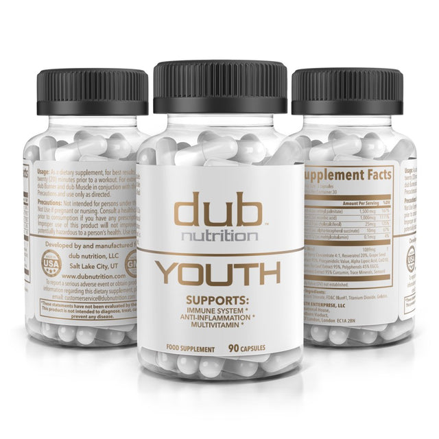 Immune Booster | ANTI-AGING Youth Formula | Multi-Vitamin, Immune System Support | 90 Capsules