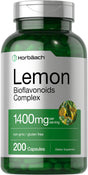 Lemon Bioflavonoids Complex 1400 Mg | 200 Capsules | by Horbaach