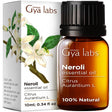 Gya Labs Neroli Essential Oil for Diffuser - Natural Fragrance Neroli Oil for Skin - Neroli Essential Oil for Aromatherapy, Soap & Candle Making (0.34 Fl Oz)