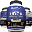 Nutrivein TUDCA Liver Support Supplement 1000Mg - 30 Day Supply - 60 Capsules, Two Daily