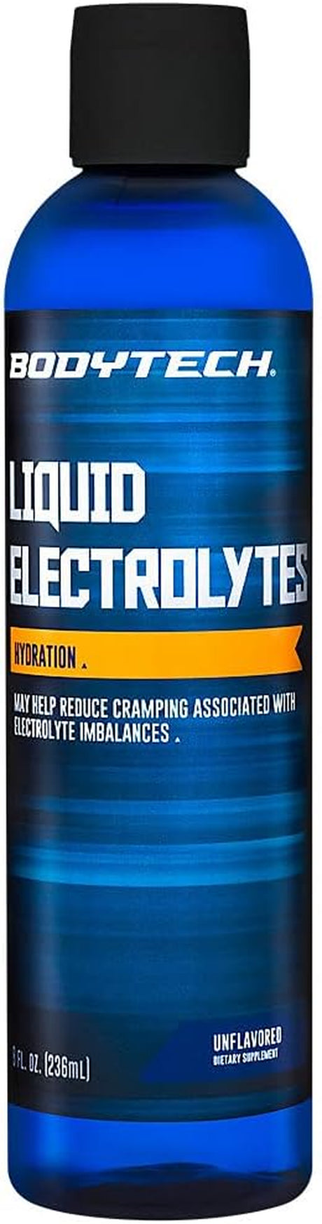 BODYTECH Liquid Electrolytes for Hydration Support - Unflavored (8 Fl Oz.)