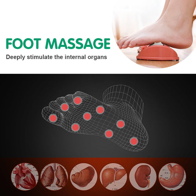 CHUANK Foot Massager Roller. Plantar Fasciitis, Trigger Point Therapy - Acupressure Reflexology Tool for Foot Pain, Relaxation, Stress Relief and Diabetic Neuropathy, Foot Pain Relief Green