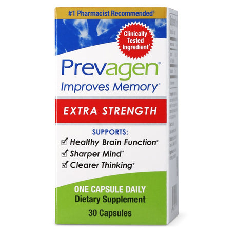 Prevagen Improves Memory - ES 20Mg, 30 Capsules, with Apoaequorin & Vitamin D Brain Supplement for Brain Health, Supports Healthy Brain Function