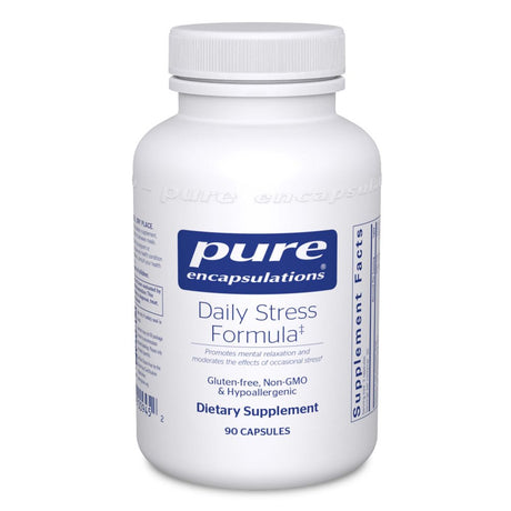 Pure Encapsulations Daily Stress Formula | Hypoallergenic Stress Defense Formula | 90 Capsules