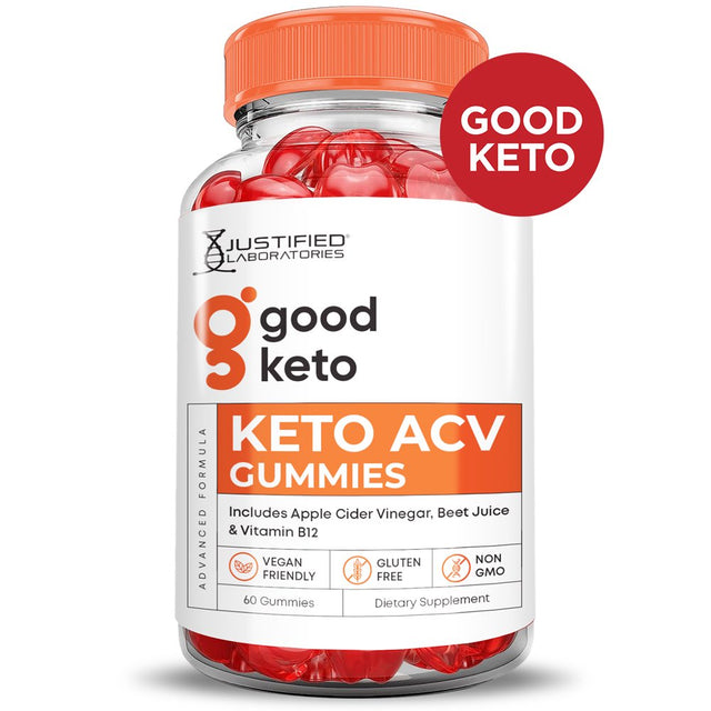 (2 Pack) Good Keto ACV Gummies 1000MG Dietary Supplement 120 Gummys