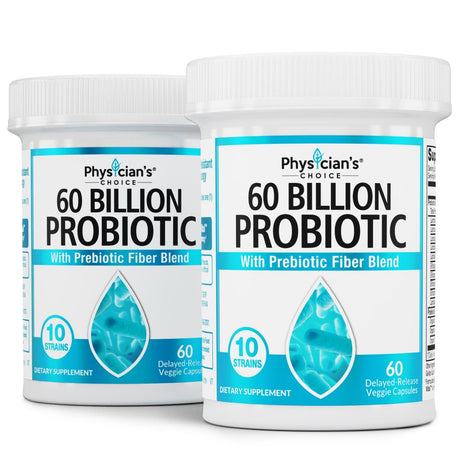 Physician'S Choice Probiotics 60 Billion CFU 60 Count (Pack of 2)