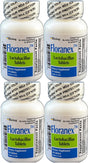 Floranex Probiotic 2 Million CFU, Lactobacillus Acidophilus for Colon Digestive Health, Generic for Lactinex, Shelf Stable No Refrigeration, 50 Tablets per Bottle, 4-Pack