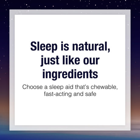 Stress-Relax Chewable Tranquil Sleep by Natural Factors, Tropical Fruit Flavor, 120 Tablets