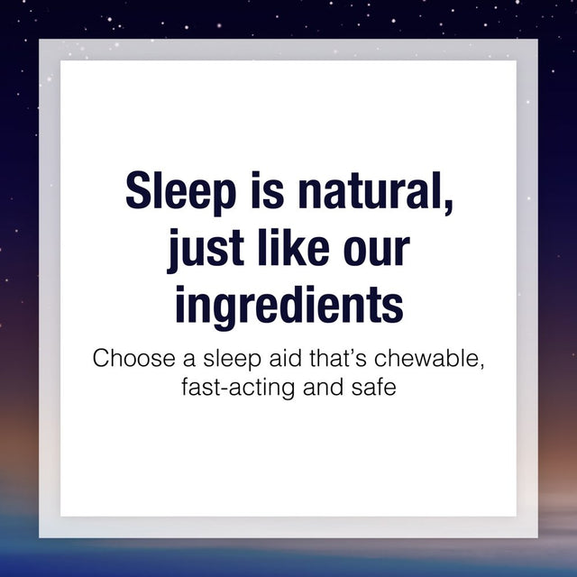 Stress-Relax Chewable Tranquil Sleep by Natural Factors, Tropical Fruit Flavor, 120 Tablets